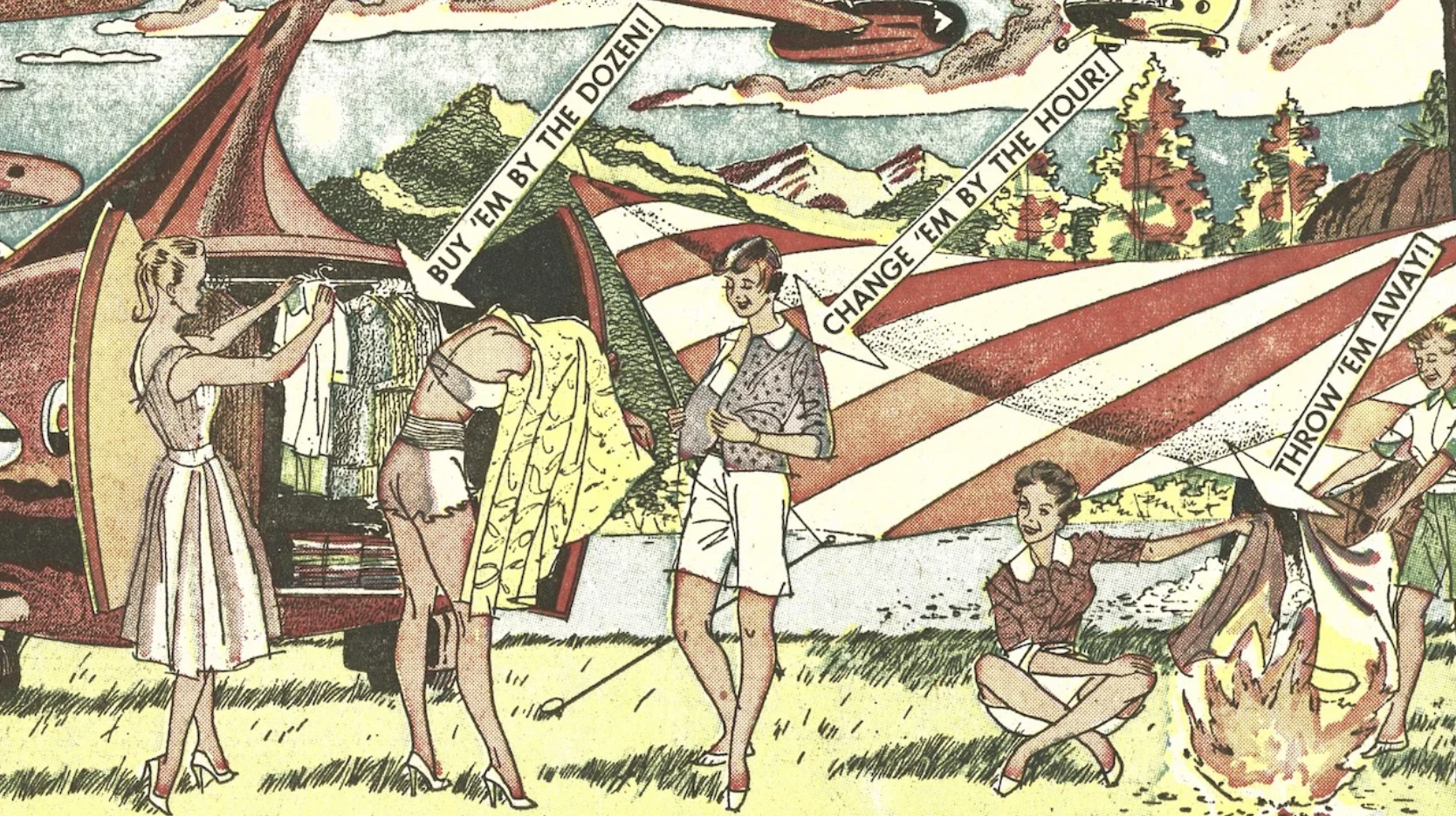 The Clothes of the Future Were Supposed to Be Set on Fire